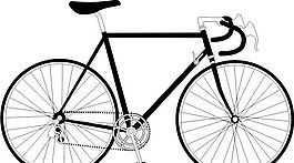 自行車 交通工具 矢量素材 EPS格式_0028