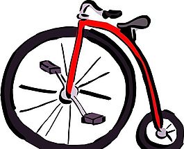 自行車 交通工具 矢量素材 EPS格式_0009