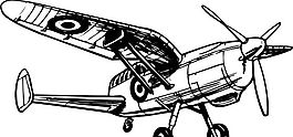 飛機(jī) 矢量素材 EPS格式_0115