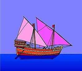 船 交通工具 矢量素材 EPS格式_0513