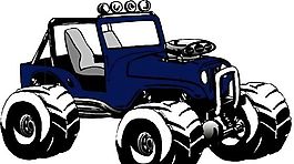 汽車 小轎車 矢量素材 EPS格式_0629
