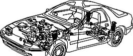 汽車 小轎車 矢量素材 EPS格式_0616