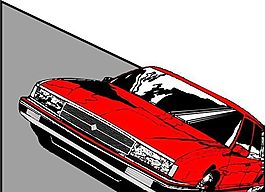 汽車 小轎車 矢量素材 EPS格式_0593