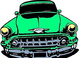 汽車 小轎車 矢量素材 EPS格式_0588