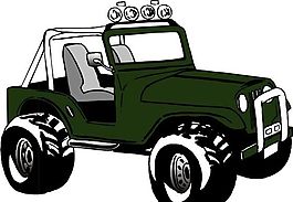 汽車 小轎車 矢量素材 EPS格式_0578