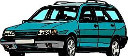 汽車 小轎車 矢量素材 EPS格式_0576