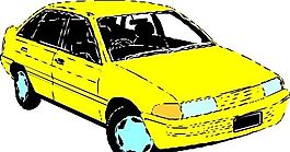 汽車 小轎車 矢量素材 EPS格式_0551