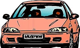 汽車 小轎車 矢量素材 EPS格式_0539