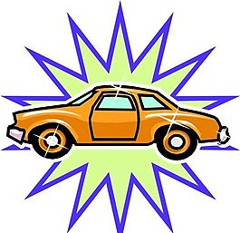 汽車 小轎車 矢量素材 EPS格式_0535