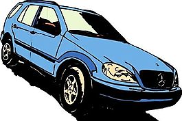 汽車 小轎車 矢量素材 EPS格式_0498