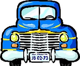 汽車 小轎車 矢量素材 EPS格式_0465