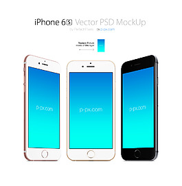 iPhone6s玫瑰金模板