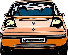 汽車 小轎車 矢量素材 EPS格式_0385