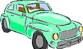 汽車 小轎車 矢量素材 EPS格式_0356