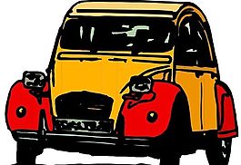 汽車 小轎車 矢量素材 EPS格式_0243