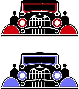 汽車 小轎車 矢量素材 EPS格式_0101