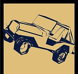 汽車 小轎車 矢量素材 EPS格式_0010