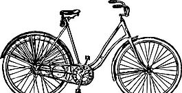 自行車 矢量素材 EPS格式_0041