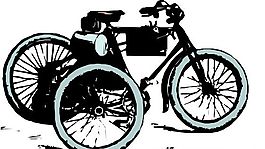 人力車 馬車 矢量素材 EPS格式_0050