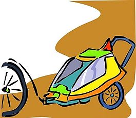 人力車 馬車 矢量素材 EPS格式_0033