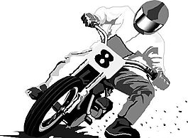摩托車 矢量素材 EPS格式_0075