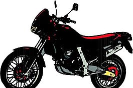 摩托車 矢量素材 EPS格式_0059