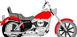 摩托車(chē) 矢量素材 EPS格式_0058