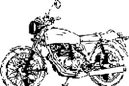 摩托車(chē) 矢量素材 EPS格式_0045