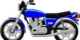 摩托車(chē) 矢量素材 EPS格式_0034