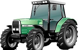 工程車 矢量素材 EPS格式_0002