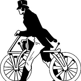 自行車 矢量素材 eps格式_0021
