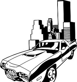 汽車 交通工具 矢量素材 EPS格式_0066