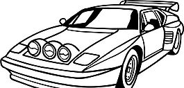 汽車 交通工具 矢量素材 EPS格式_0057