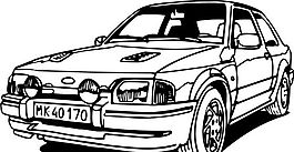 汽車 交通工具 矢量素材 EPS格式_0028