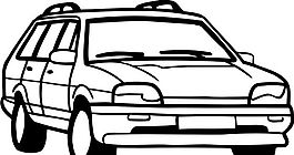 汽車 交通工具 矢量素材 EPS格式_0019