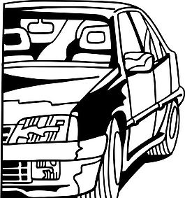 汽車 交通工具 矢量素材 EPS格式_0017