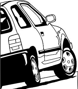 汽車 交通工具 矢量素材 EPS格式_0016