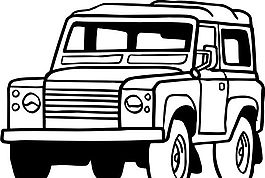 汽車 交通工具 矢量素材 EPS格式_0010
