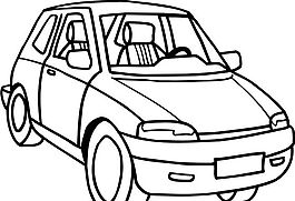 汽車 交通工具 矢量素材 EPS格式_0005