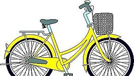 自行車 交通工具 矢量 EPS格式_0006