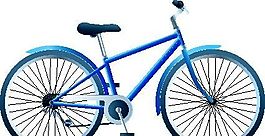 自行車 交通工具 矢量 EPS格式_0001
