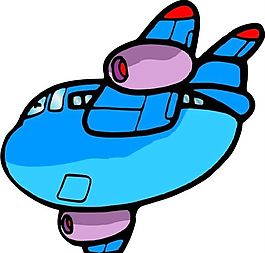 飛機(jī) 交通工具 矢量 AI_0014