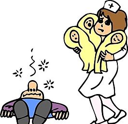 醫(yī)生 護士 病人 矢量素材 EPS_0082