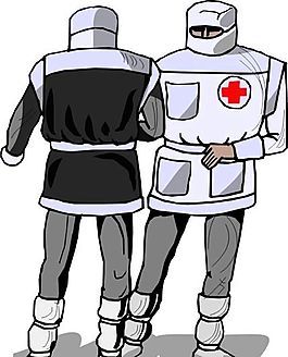 醫(yī)生 護(hù)士 病人 矢量素材 EPS_0064