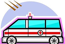救护车 矢量素材 EPS_0101