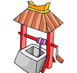 卡通古代建筑