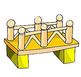 卡通古代建筑