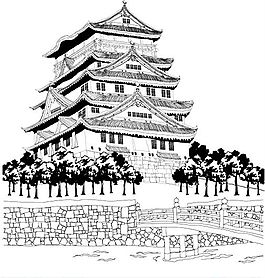 名勝古跡 矢量建筑 矢量素材 AI_27