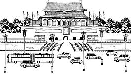 名勝古跡 矢量建筑 矢量素材 AI_26