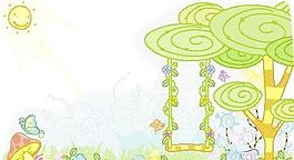 漫畫(huà)風(fēng)光 自然風(fēng)光 矢量素材 EPS_38